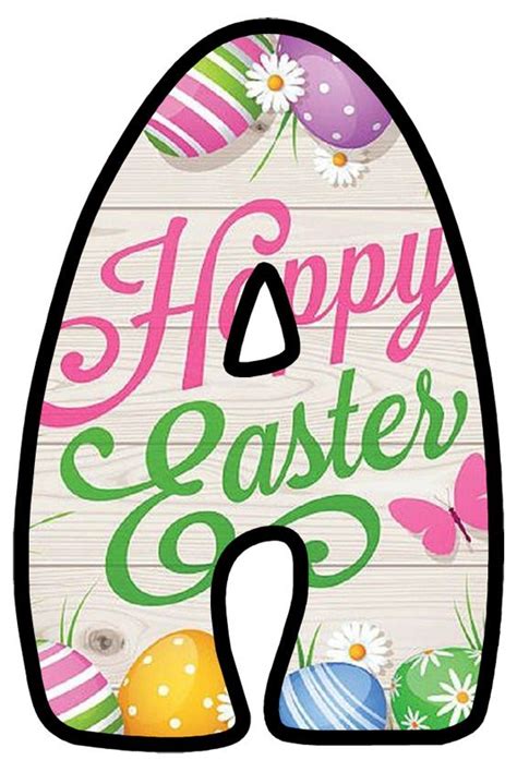 Printable Easter Letters